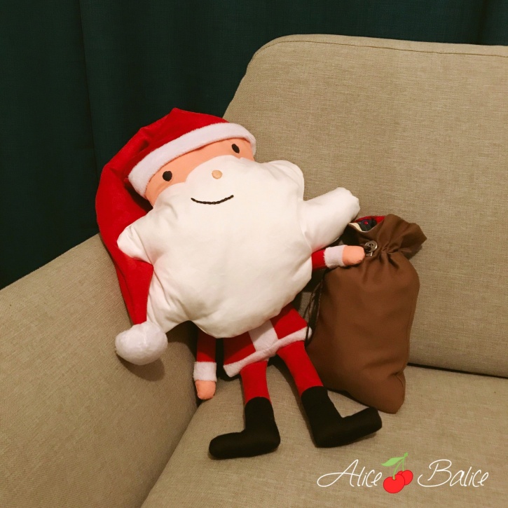 alice balice | tutoriel couture | Père Nono | Père Noël | Santa Claus | Christmas | Calendrier de l'Avent | décoration